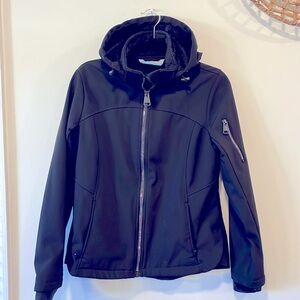 FREE COUNTRY WOMENS BLACK JACKET SIZE MEDIUM EXCELLENT CONDITION